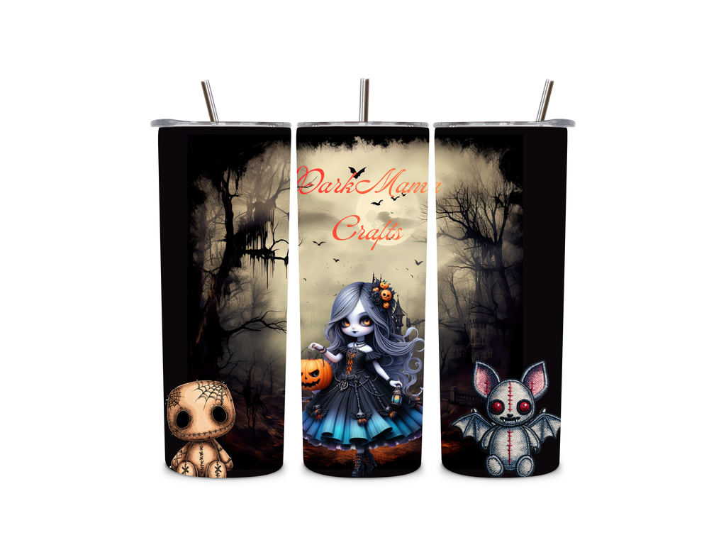 "DarkMama Crafts" Tumbler