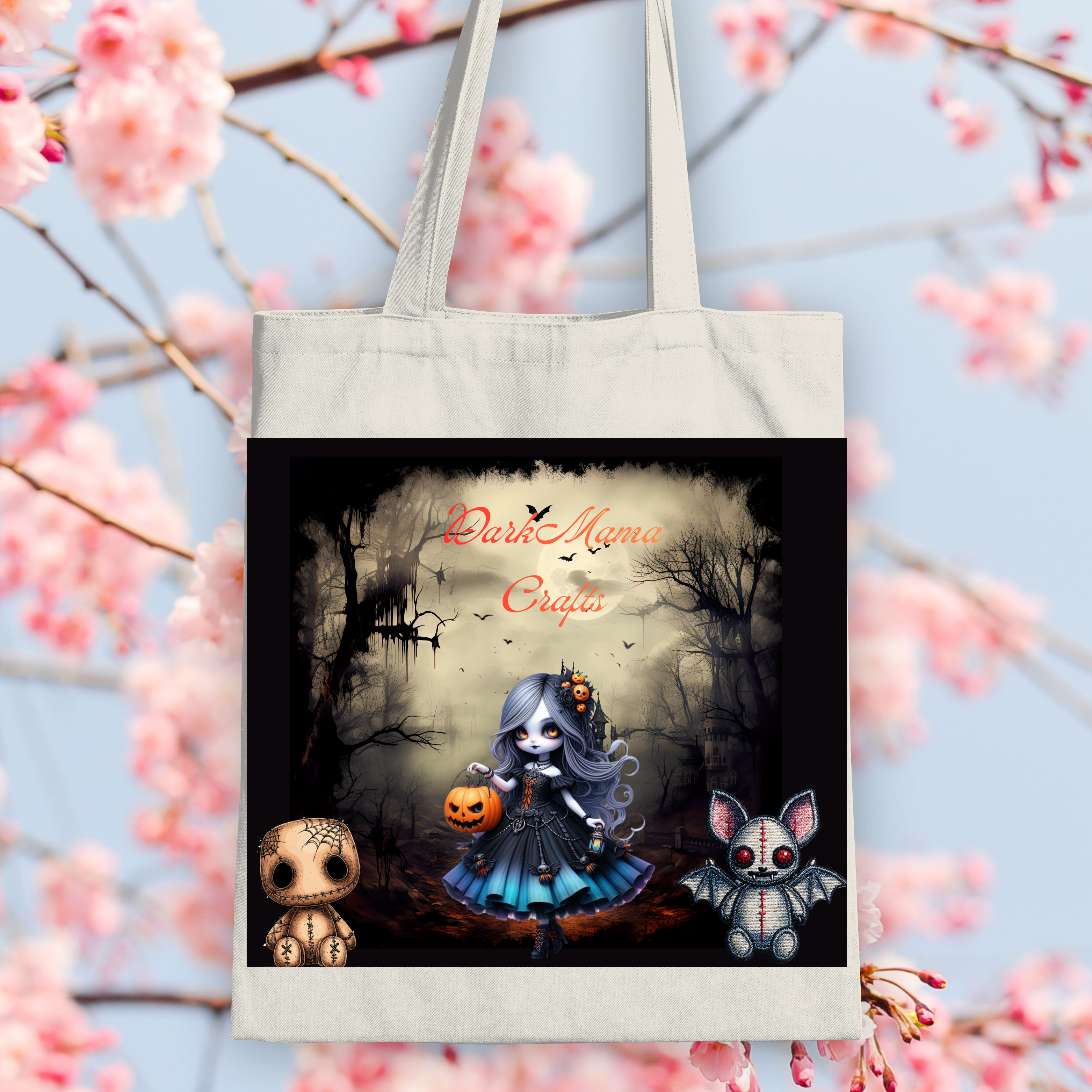 "DarkMama Crafts" Totebag