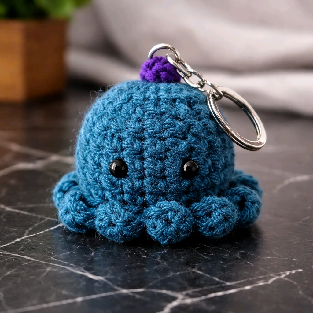 Squid Keychains