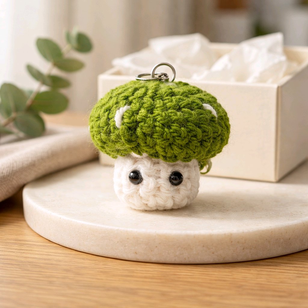 Mushroom Keychains